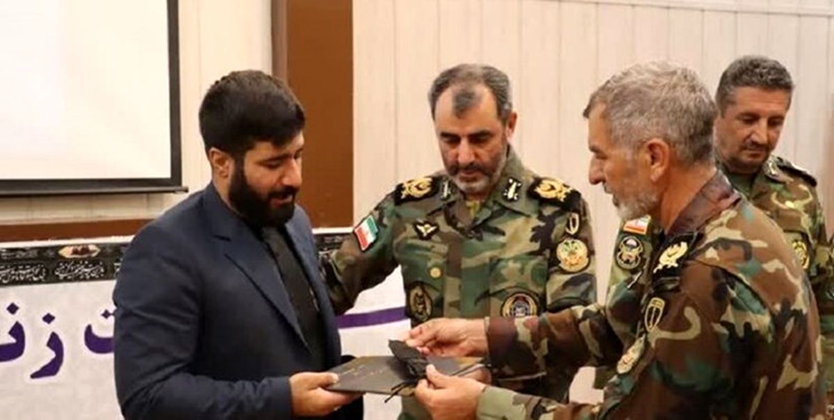 فرزاد بادپا، قهرمان حرم شاهچراغ تکاور شد