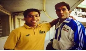 تصویر دیده‌نشده احمدرضا عابدزاده با مهاجم پرسپولیس