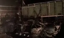 تصادف مرگبار تاکسی با تریلی در پاکدشت/ 5 نفر در دم جان باختند