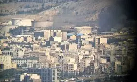 مخازن نفت تهران آسیبی ندید/ عکس