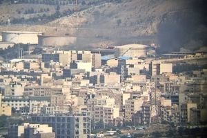 مخازن نفت تهران آسیبی ندید/ عکس