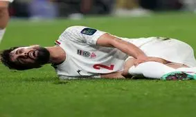 رباط بازیکن تیم ملی پاره شد