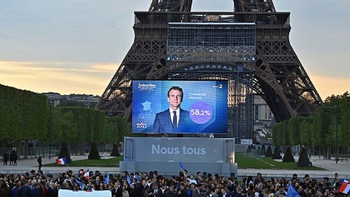 آشوب در پاریس در پی اعلام نتایج انتخابات/ ماکرون: فرانسه را مستقل‌تر و اروپا را قدرتمندتر می‌کنم


