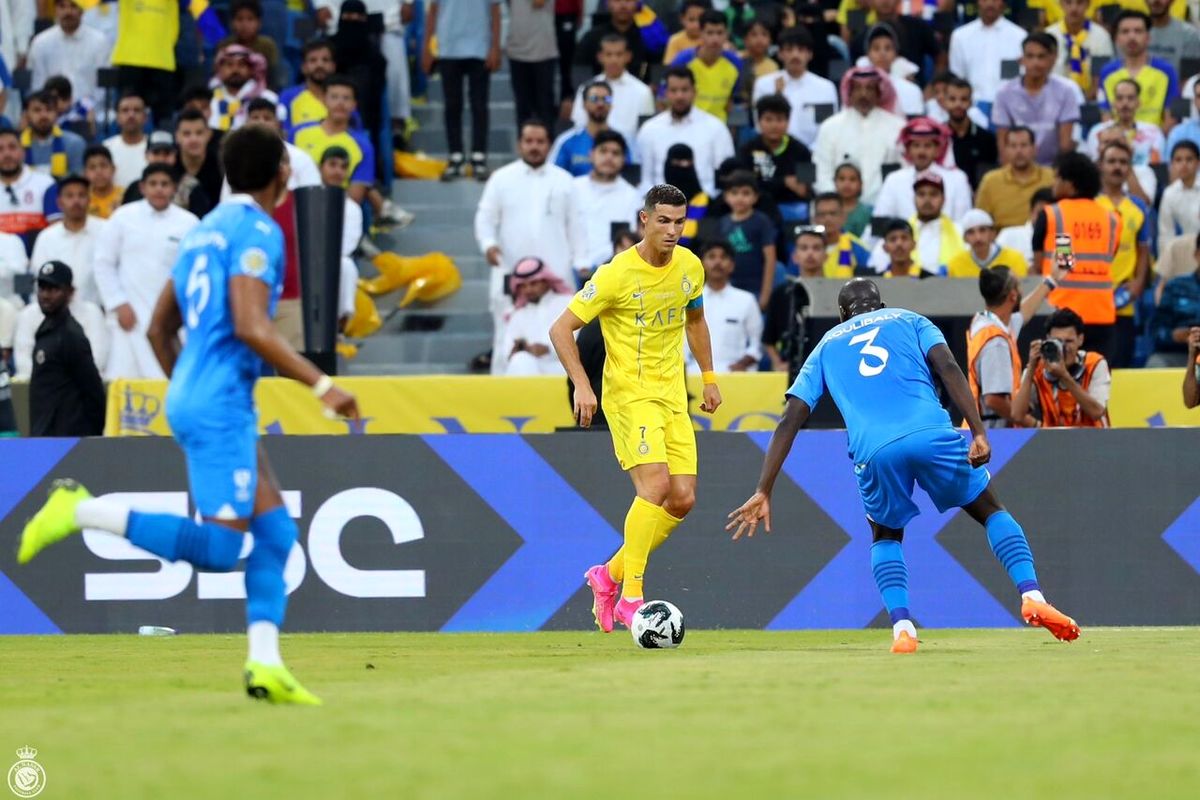 النصر با درخشش رونالدو قهرمان شد/ مراسم بالا بردن جام توسط رونالدو/ویدئو