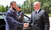 دیدار «جولانی» با «الهام علی‌اف» در باکو