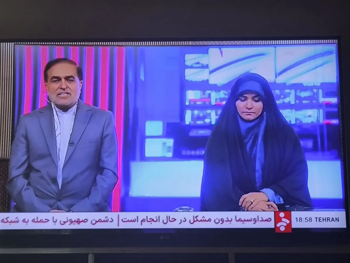  سحر امامی مجری صدا و سیما به پخش زنده شبکه خبر بازگشت/ ویدئو