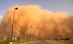 طوفان شن زابل را در هم کوبید