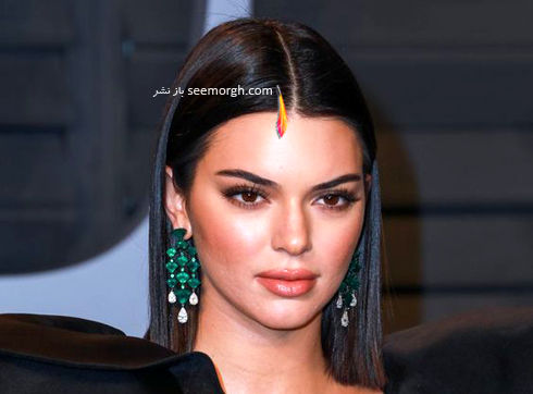 گوشواره,مدل گوشواره,مدل گوشواره آبشاری به سبک کندال جنر Kemdall Jenner