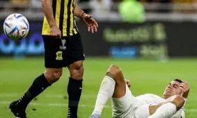 شب تلخ کریستیانو رونالدو و النصر در لیگ عربستان