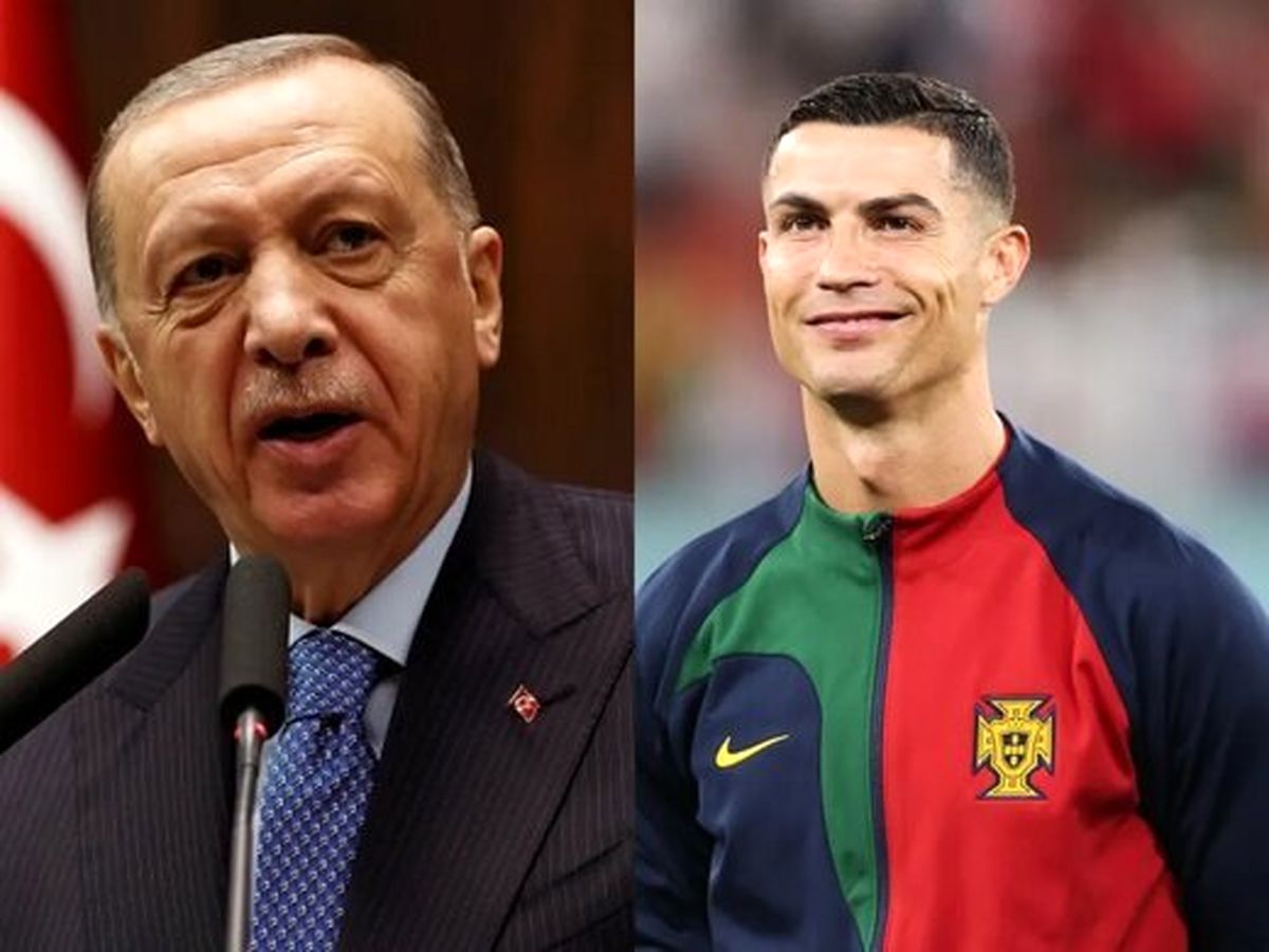 اردوغان: دلیل نیمکتنشینی رونالدو حمایت او از مسئله فلسطین است