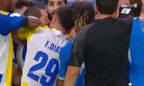درگیری‌ در دیدار الهلال و الغرافه