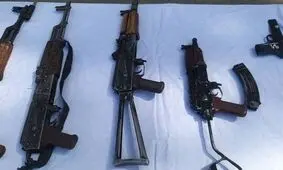 کشف ۴۴ قبضه سلاح غیرمجاز در قائمشهر
