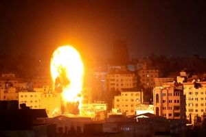 شلیک موشک از جنوب غزه به اراضی اشغالی