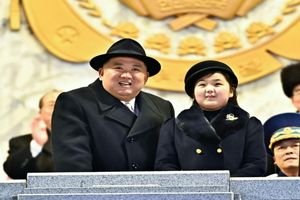 پوشش جنجالی دختر رهبر کره شمالی / عکس 