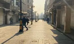 بازار تهران نیمه تعطیل/ ویدئو