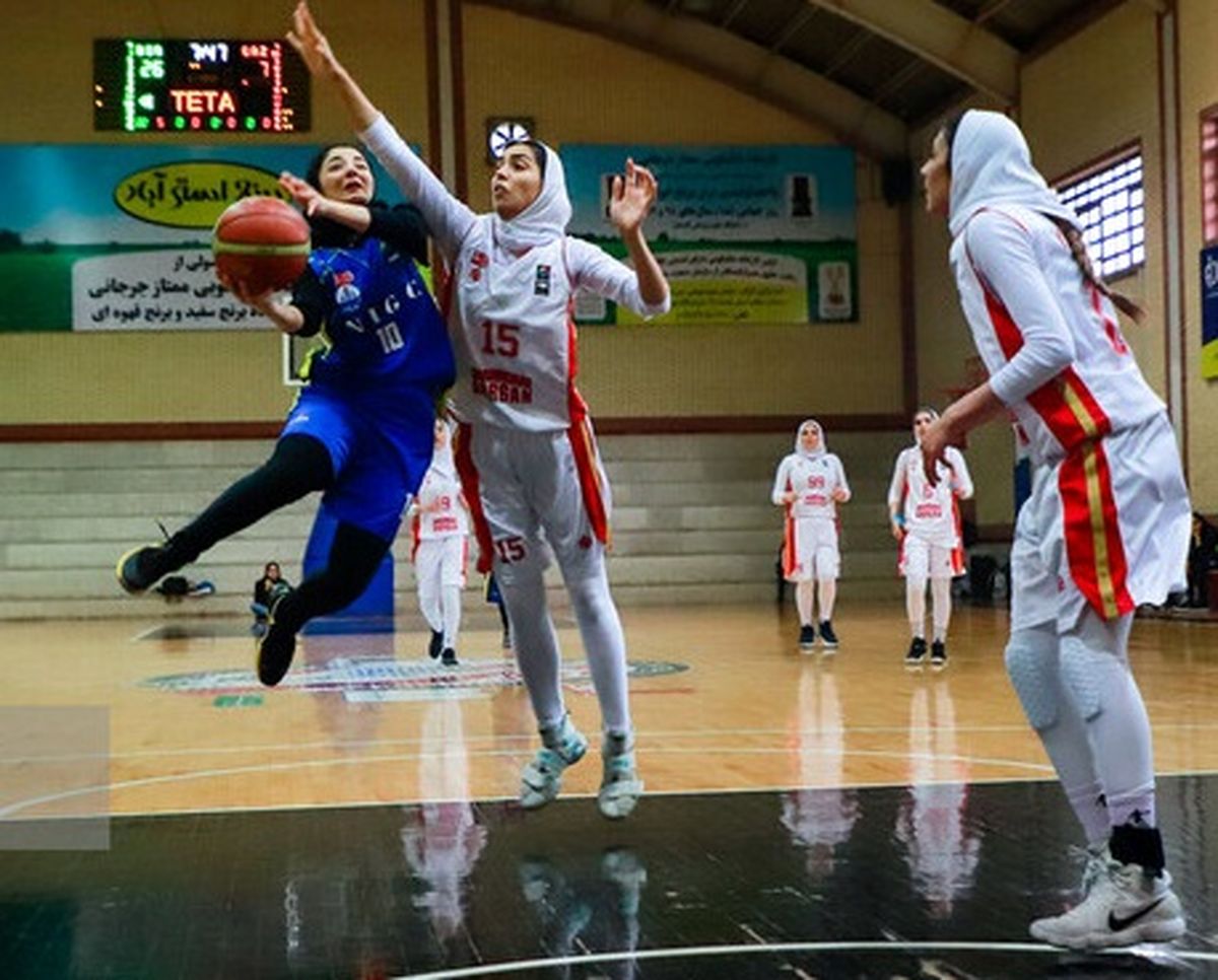 تداوم صدرنشینی گرگان در لیگ برتر بسکتبال زنان

