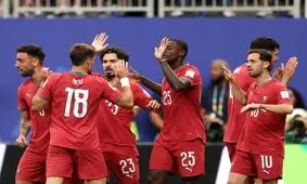 نوس بهترین بازیکن دیدار پرتغال و کنگو

