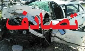 جان باختن جوانی 20 ساله در حادثه رانندگی 