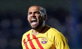 پیام دنی آلوس برای مسی

