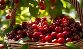 گیلاس خارج از فصل در چهارمحال و بختیاری تولید شد