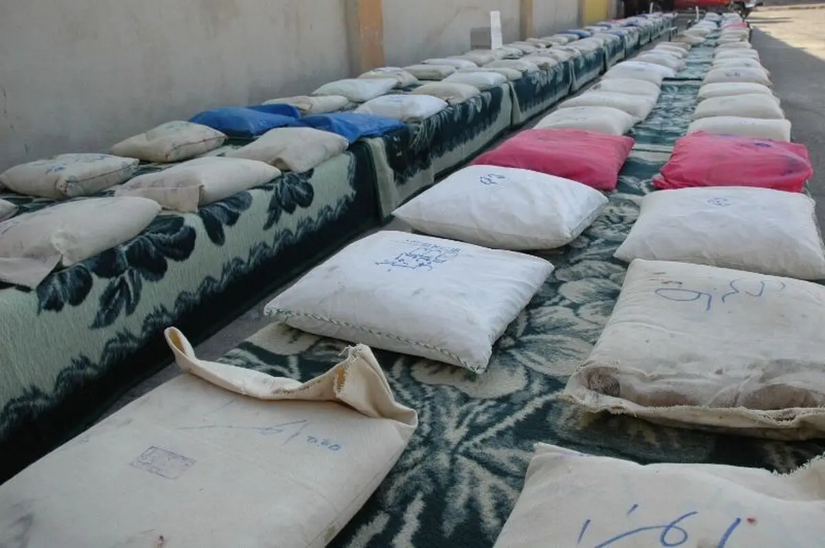 کشف ۳ تن مواد مخدر در سیستان و بلوچستان


