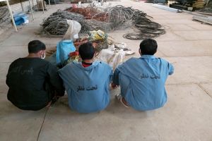 ۳۷ باند سرقت سیم های برق در کرمان متلاشی شد 