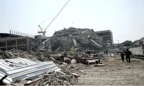 غافلگیری مجری های اخبار تایلند حین زلزله ۷.۷ ریشتری/ یکی از مجری ها گریه کرد!/ ویدئو

