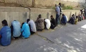 ۳۲ معتاد متجاهر در قشم دستگیر شدند