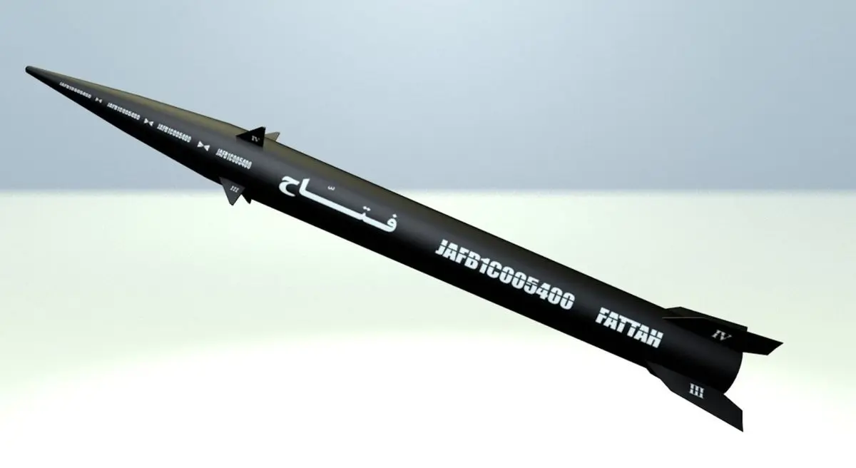 موشک فتاح-۱ ایران با فعال‌سازی موتور ثانویه از سد ۱۲ موشک رهگیر عبور کرد | فیلم