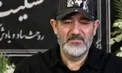 حرف نامربوط مهران غفوریان در مراسم ختم مادر عمو پورنگ/ ویدئو 