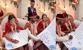 پیتزای ماهانه و باشگاه روزانه؛شرط عقدهای عجیبی که عروس و داماد هندی تعیین کردند