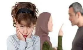 آثار منفی دعوای والدین جلوی فرزندان/ اینفوگرافیک