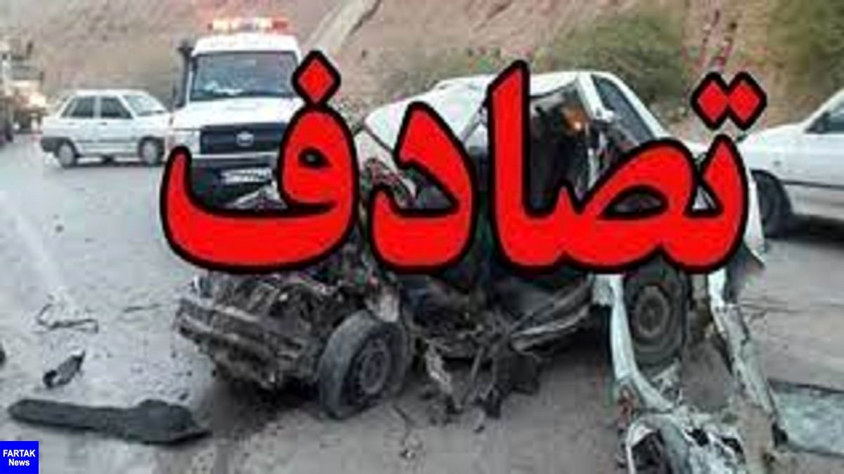 تصادف سواری و تریلر با ۴ مصدوم در شیراز