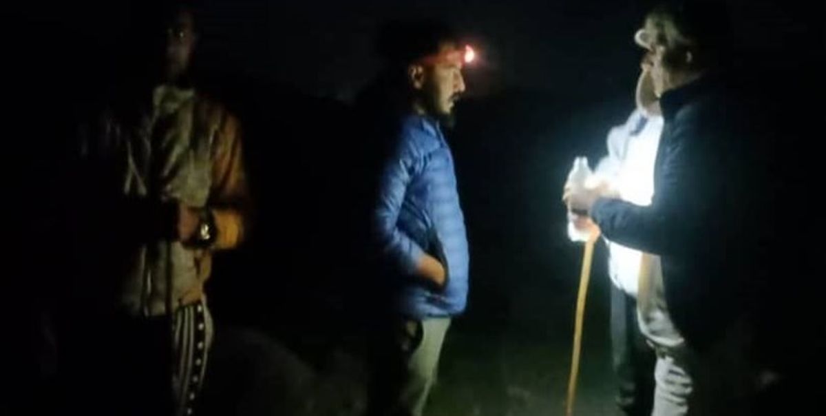 نجات ۲ کوهنورد در ارتفاعات ولاش سلسه