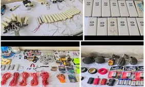 کشف کارگاه بمب‌سازی گروه جیش‌الظلم در ایرانشهر سیستان و بلوچستان/ ویدئو