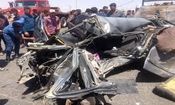 حادثه مرگبار پژو ۴۰۵ در محور سیرجان با ۱۲ سرنشین/ ۶ نفر از سرنشینان فوت شدند/ ویدئو