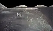 عکس روز ناسا از ماه‌نورد و فضانورد ماموریت «آپولو ۱۷»

