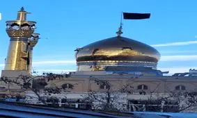 تصاویری تلخ از حسینیه اعظم زنجان پس از بمباران/ ویدئو