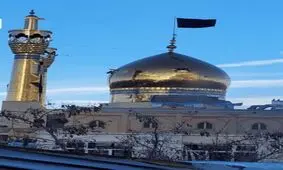 تصاویری تلخ از حسینیه اعظم زنجان پس از بمباران/ ویدئو