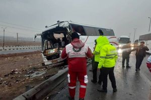 ۱۵ مصدوم در سانحه رانندگی استان قزوین