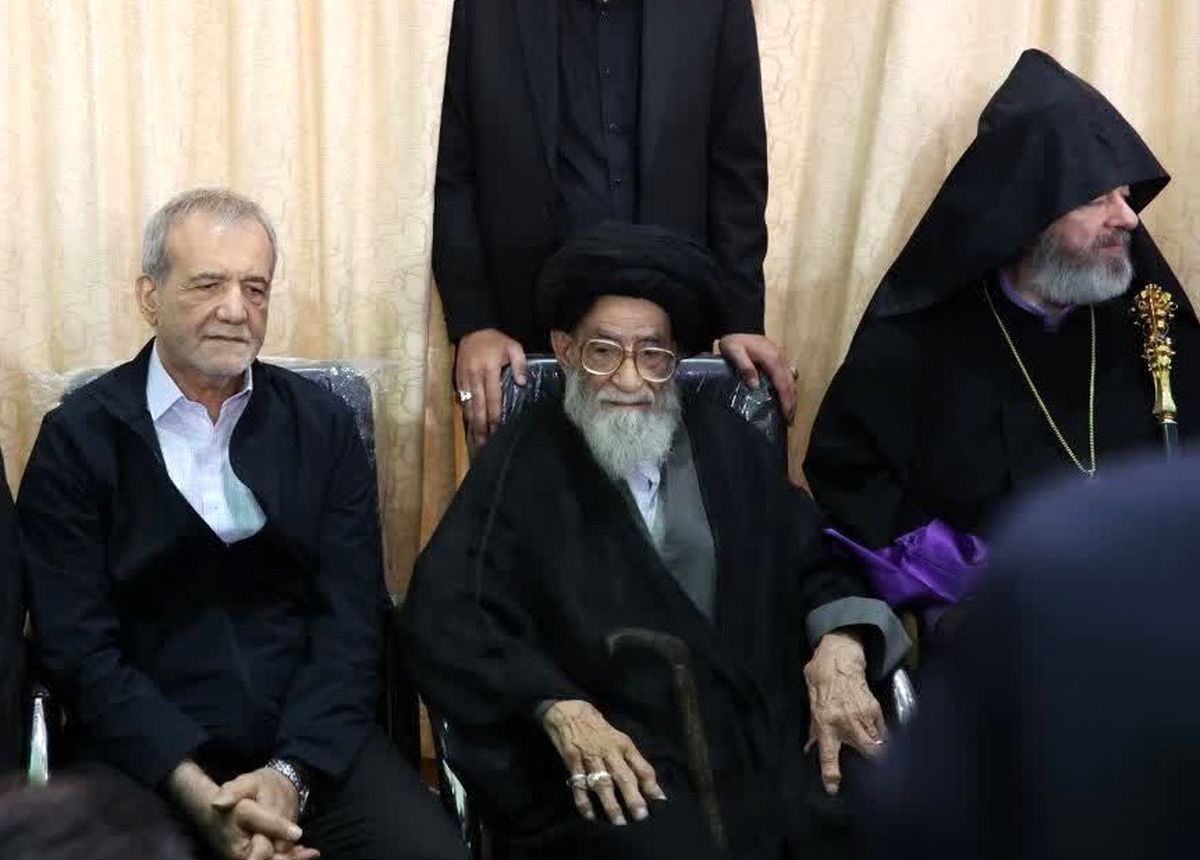  حضور رئیس جمهور در مراسم سالگرد شهدای خدمت در تبریز/ ویدئو 
