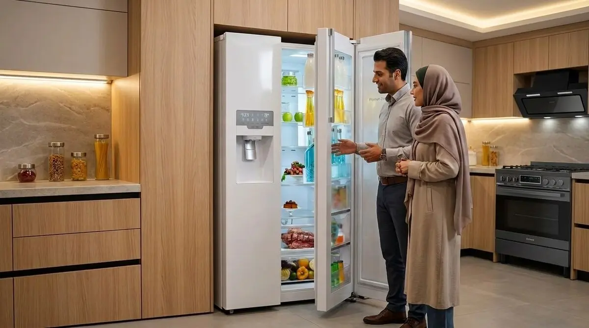 نسل جدید یخچال فریزر ساید بای ساید ۲۷ فوت با ظرفیت ۵۲۰ لیتر معرفی شد