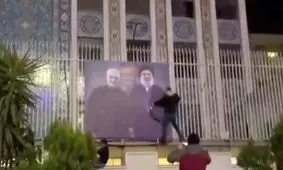 حمله مخالفان مسلح رژیم اسد به سفارت ایران در دمشق/ سرقت وسایل موجود در سفارت/ ویدئو

