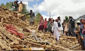 آخرین آمار کشته شدگان زلزله افغانستان؛ ۱۴۱۱ نفر