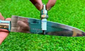 با چند روش ساده چاقو کند را تیز کنید/ ویدئو