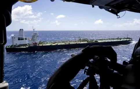 آمریکا نفتکش تحریم‌شده «برتا» را در اقیانوس هند توقیف کرد/ ویدئو