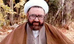 شهید مطهری در کنار روحانیون انقلاب/ عکس