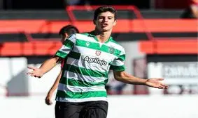 تاریخ سازی نوجوان ۱۶ ساله اسپورتینگ لیسبون در لیگ قهرمانان اروپا

