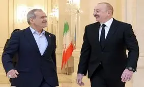 تصاویری از سفر پزشکیان به جمهوری آذربایجان
