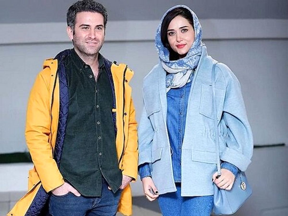 وقتی پریناز ایزدیار و هوتن شکیبا، نمیتوانند جلوی خندهشان را مقابل عکاسان بگیرند/ عکس